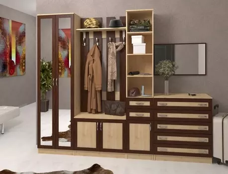 Стенка для прихожей-Р Горизонт Баронс 1192