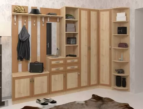 Стенка для прихожей-Р Горизонт Баронс 1199