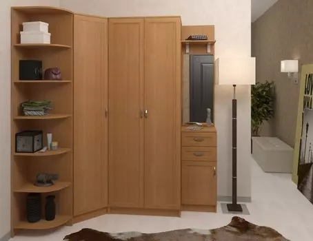 Стенка для прихожей-Р Горизонт Баронс 1201