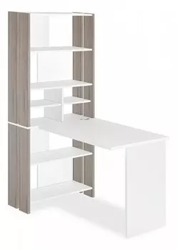 Стол компьютерный Домино Лайт СТЛ-ОВХ+С100Прям без тумбы Merdes 9e822319-c874-11e8-aa8b-ac1f6b1a0117, СТЛ-ОВХ +С100Прям без тумбы НБЕ, СТЛ-ОВХ+С100Прям без тумбы НБЕ