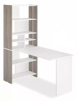 Стол компьютерный Домино Лайт СТЛ-ОВХ+С120Прям без тумбы Merdes 9a27a143-c879-11e8-aa8b-ac1f6b1a0117, СТЛ-ОВХ +С120Прям без тумбы НБЕ, СТЛ-ОВХ+С120Прям без тумбы НБЕ