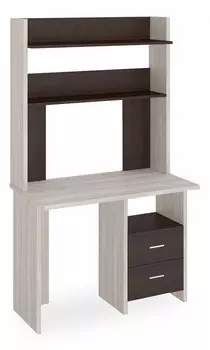 Стол компьютерный Домино Lite СКЛ-Прям100+НКЛХ-100 КВ Merdes СКЛ-Прям100+НКЛХ -100 КВ, СКЛ-Прям100+НКЛХ-100 КВ