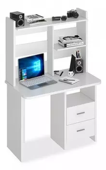 Стол компьютерный Домино Lite СКЛ-Прям100Р+НКЛ-100 Merdes СКЛ-Прям100Р+НКЛ-100 БЕ