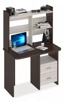 Стол компьютерный Домино Lite СКЛ-Прям100Р+НКЛ-100 Merdes СКЛ-Прям100Р+НКЛ-100 ВК