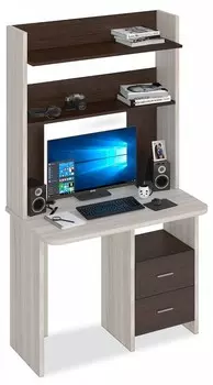 Стол компьютерный Домино Lite СКЛ-Прям100Р+НКЛХ-100 Merdes СКЛ-Прям100Р+НКЛХ-100 КВ