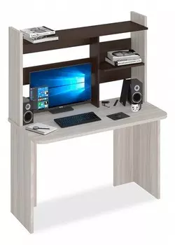 Стол компьютерный Домино Lite СКЛ-Прям120Р+НКЛ-120 Merdes СКЛ-Прям120Р(без тумбы)+НКЛ-120 КВ