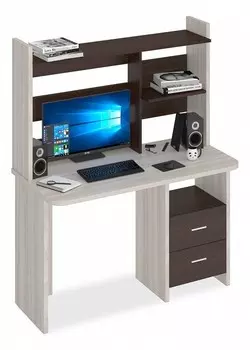 Стол компьютерный Домино Lite СКЛ-Прям120Р+НКЛ-120 Merdes СКЛ-Прям120Р+НКЛ-120 КВ