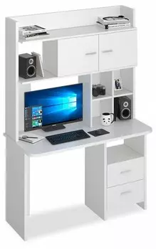 Стол компьютерный Домино Lite СКЛ-Прям120Р+НКЛХ-120 Merdes СКЛ-Прям120Р+НКЛХ-120 БЕ