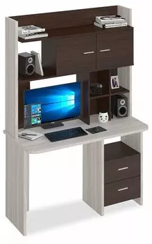 Стол компьютерный Домино Lite СКЛ-Прям120Р+НКЛХ-120 Merdes СКЛ-Прям120Р+НКЛХ-120 КВ