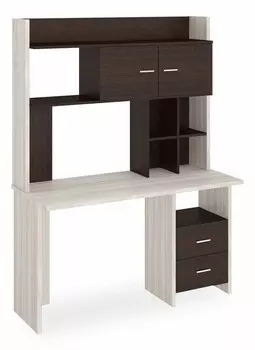 Стол компьютерный Домино Lite СКЛ-Прям130+НКЛХ-130 Merdes СКЛ-Прям130+НКЛХ -130 КВ, СКЛ-Прям130+НКЛХ-130 КВ