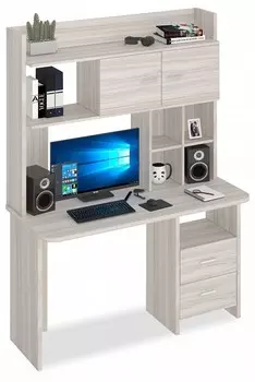 Стол компьютерный Домино Lite СКЛ-Прям130Р+НКЛХ-130 Merdes СКЛ-Прям130Р+НКЛХ-130 К