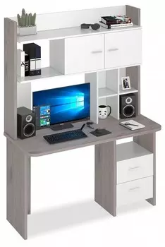 Стол компьютерный Домино Lite СКЛ-Прям130Р+НКЛХ-130 Merdes СКЛ-Прям130Р+НКЛХ-130 НБЕ