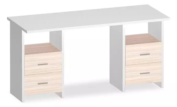 Стол компьютерный Домино Lite СКЛ-Прям150+2ТЯЛ БЕК Merdes СКЛ-Прям150+2ТЯЛ БЕК