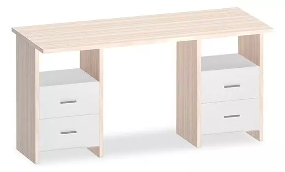 Стол компьютерный Домино Lite СКЛ-Прям150+2ТЯЛ КБЕ Merdes СКЛ-Прям150+2ТЯЛ КБЕ