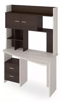 Стол компьютерный Домино Lite СКЛ-Трап120+НКЛХ-120 Merdes СКЛ-Трап120+НКЛХ -120 КВ ПРАВ, СКЛ-Трап120+НКЛХ-120 КВ ПРАВ