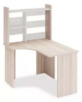 Стол компьютерный Домино Lite СКЛ-Угл120+НКЛ-100 (без тумбы) КБЕ ЛЕВ Merdes СКЛ-Угл120+НКЛ-100 (без тумбы) КБЕ ЛЕВ