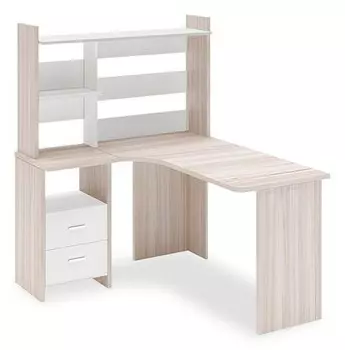 Стол компьютерный Домино Lite СКЛ-Угл130+НКЛ-120 КБЕ ЛЕВ Merdes СКЛ-Угл130+НКЛ-120 КБЕ ЛЕВ