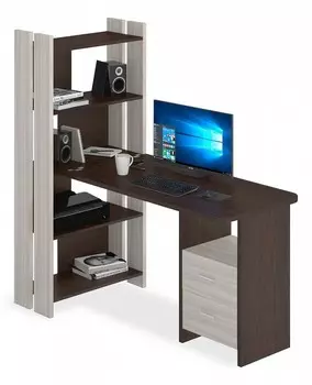 Стол компьютерный Домино Lite СТЛ-ОВ+С120Р Merdes СТЛ-ОВ+С120РПрям КВ