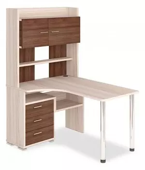 Стол компьютерный Домино СР-133-150 КШ-Ч-ЛЕВ Merdes СР-133-150 КШ-Ч-ЛЕВ