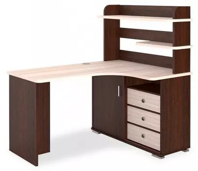 Стол компьютерный Домино СР-145 Merdes СР-145 ВКК-ПРАВ НОВЫЙ