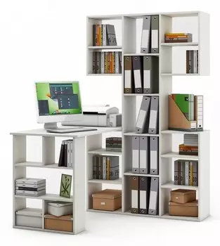 Стол компьютерный Феликс-35 ВМФ ФКС-35-БЕЛ