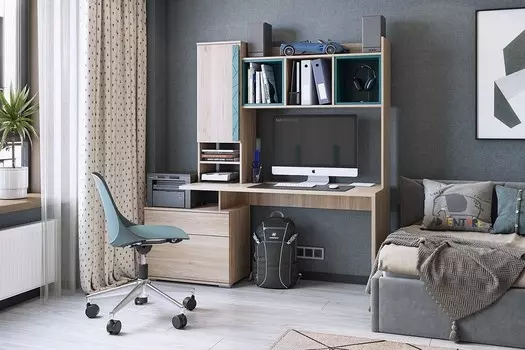 Стол компьютерный Лайк КК4 Mebelson КК4Лайк.2128