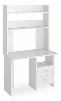 Стол компьютерный Нельсон Lite СКЛ-Прям100+НКЛХ-100 Merdes СКЛ-Прям100+НКЛХ -100 БЕ, СКЛ-Прям100+НКЛХ-100 БЕ