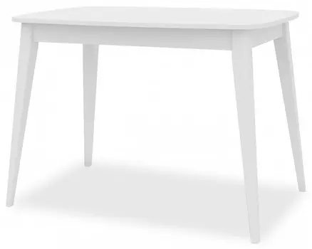 Стол обеденный Мюнхен ВКДП Мюнхен Тип 1 Исп 1 стол, Белый матовый / Белая