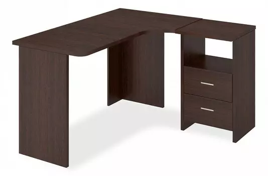 Стол письменный Домино Лайт СКЛ-Угл130 Merdes 51bb7c0f-c263-11e8-aa8b-ac1f6b1a0117, СКЛ-Угл 130 В ПРАВ