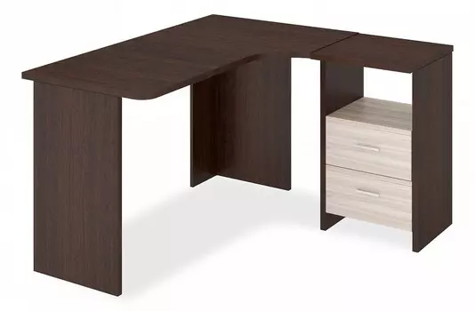 Стол письменный Домино Лайт СКЛ-Угл130 Merdes 9dbf04b7-c263-11e8-aa8b-ac1f6b1a0117, СКЛ-Угл 130 ВК ПРАВ