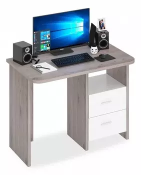 Стол письменный Домино Lite СКЛ-Прям100Р Merdes СКЛ-Прям100Р НБЕ