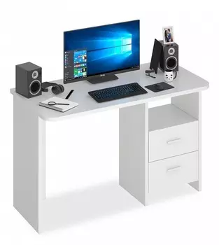 Стол письменный Домино Lite СКЛ-Прям120Р Merdes СКЛ-Прям120Р БЕ