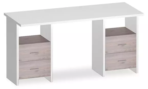 Стол письменный Домино Lite СКЛ-Прям150+2ТЯЛ Merdes СКЛ-Прям150+2ТЯЛ БЕН