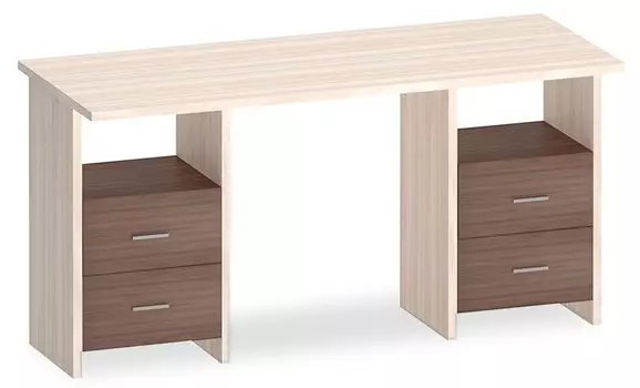 Стол письменный Домино Lite СКЛ-Прям150+2ТЯЛ Merdes СКЛ-Прям150+2ТЯЛ КШ-Ч