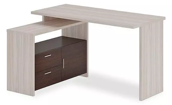 Стол письменный Домино Lite СКЛ-ПРЯМ130+ТБЛ Merdes СКЛ-ПРЯМ130+ТБЛ КВ