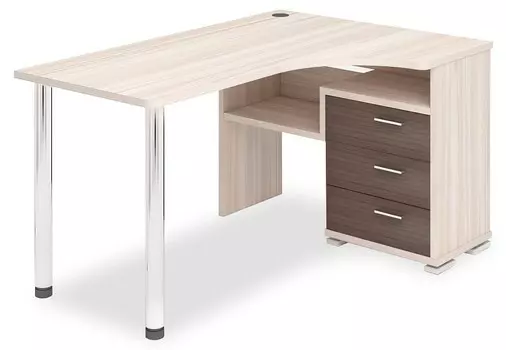 Стол письменный Домино СР-132С-140 Merdes СР-132С-140 КШ-Ч-ПРАВ