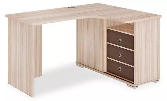 Стол письменный Домино СР-145С Merdes СР-145С КШК-Ч-ПРАВ НОВЫЙ