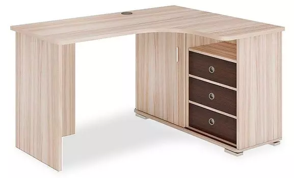 Стол письменный Домино СР-145С Merdes СР-145С КВК-ПРАВ НОВЫЙ