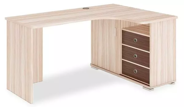 Стол письменный Домино СР-165С Merdes СР-165С КШК-Ч-ПРАВ НОВЫЙ