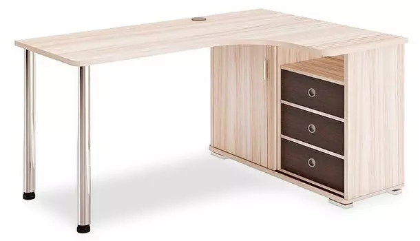 Стол письменный Домино СР-165СМ Merdes 43a86269-2be8-11e6-b8bd-001e67224410, СР-165СМ КВК-ПРАВ