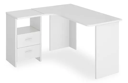 Стол письменный Нельсон Lite СКЛ-Угл 130 Merdes СКЛ-Угл 130 БЕ ЛЕВ, СКЛ-Угл130 БЕ ЛЕВ