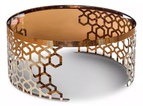 Стол журнальный 13RXCT8012-GOLD Garda Decor 00002972, 13RXCT8012-GOLD, 2972