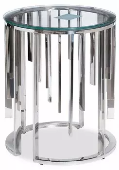 Стол журнальный 13RXET8077 Garda Decor 13RXET8077-SILVER, TT-00006542