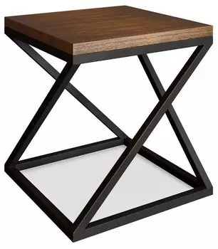 Стол журнальный Лофт DQ Teaser Nut Desk Question 10036