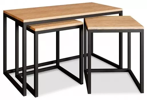 Стол журнальный Лофт DQ Tio Fir Desk Question 10037