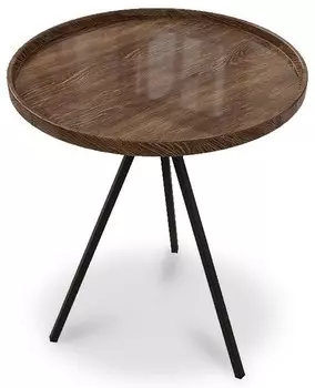 Стол журнальный ПМ-203.41 ВКДП Макиато ПМ-203.41 Стол журнальный, Ясень/Черный