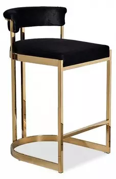 Стул барный GY-B8216 Garda Decor GY-B8216GOLD-BL, TT-00002867