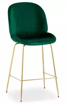 Стул барный Турин Stool Group 8329A VELVET GREEN