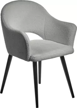 Стул Bruno светло-серый, искусственный мех Bradex Home RF 0659