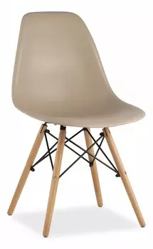 Стул Eames Wood Stool Group 8056PP DARK GREY